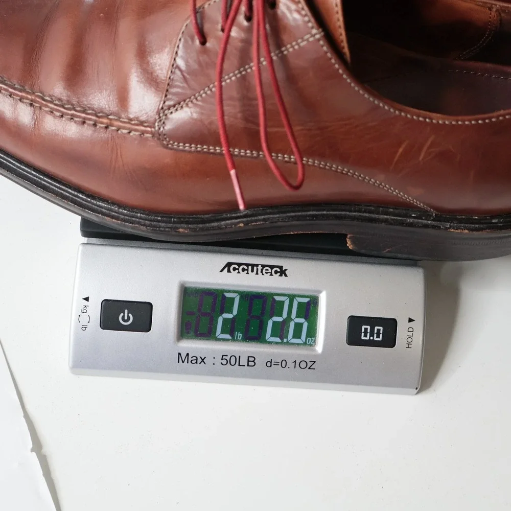 Cole Haan Nike Air Mens Brown Leather Split Toe Derby Dress‎ Shoes Size 9 M